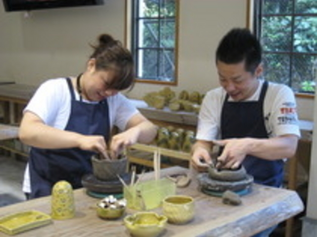 お子様からご年配のお客様まで楽しめる! 手びねり体験_陶芸体験 八幡野窯