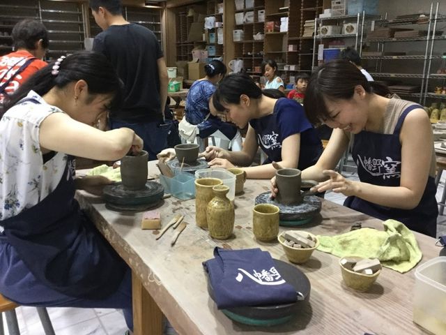 手びねり体験♪_陶芸体験 八幡野窯