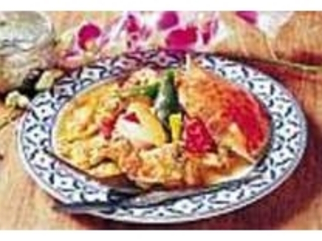 オススメ『ワタリガニのタイ風カレー炒め』_ジャミン・カー
