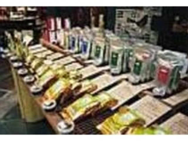 味や香りも丁寧に表記してある販売コーナー_紅茶専門店 ティー・パーティー