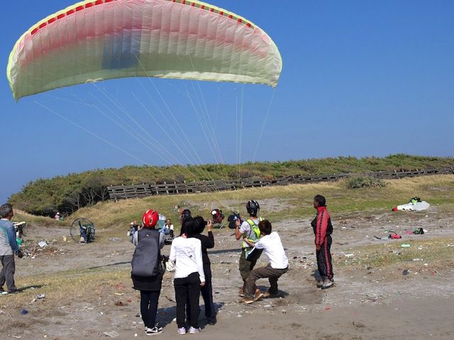 地上練習頭上に立ち上げてコントロールの練習_スカイエンジェル