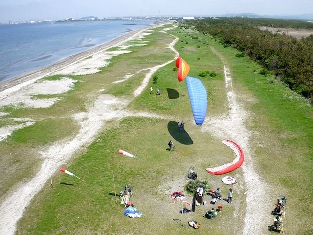 講習風景上空から_スカイエンジェル