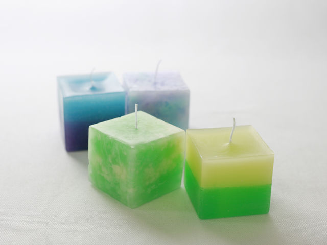 【選べる体験レッスン】
スクエアcandle(メレンゲ&ツートーン)_キャンドルスクール・オーラ