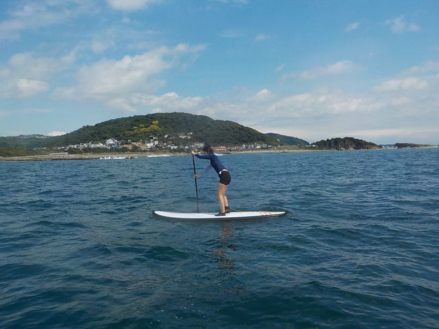 楽しいSUP!_パドル葉山