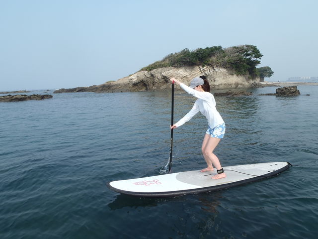 楽しいSUP!_パドル葉山