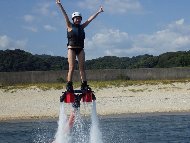 海の上を解放的に飛ぶ!!☆リミット_リミット
