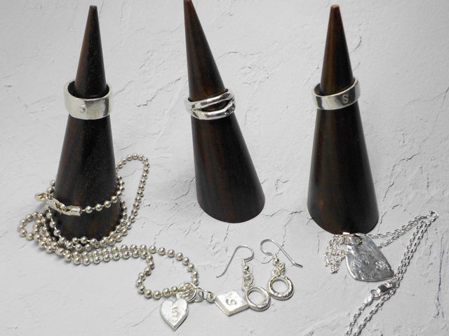 お客様の作品 シルバーアクセサリー_工房銀
