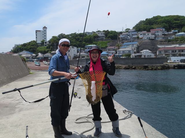 おー釣れたぁ!_NPO法人初めての釣り教室Ryon