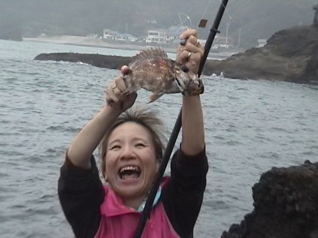 釣れたぁぁ!_NPO法人初めての釣り教室Ryon