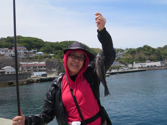 ほら、こんな大物!(^^)!_NPO法人初めての釣り教室Ryon