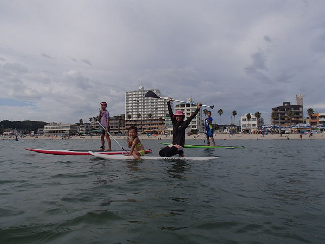 『SUP』は、子供達に大好評で好奇心をクスグル事間違いなし!皆笑顔になります☆
_ESTA SURF(エスタサーフ)