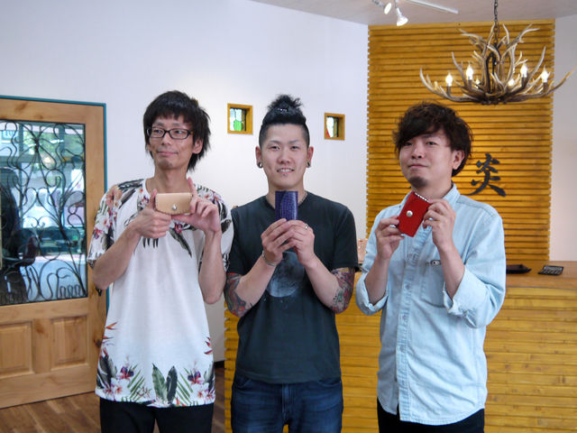 男子会だってできちゃう♪みんなで誰が一番上手くできたか競い合い♪_レザーショップ風炎(フェーン)