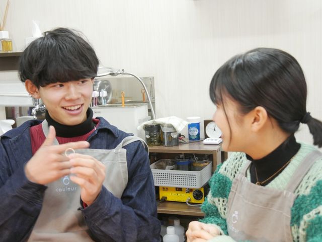 制作中にお撮りした写真は、データを無料でプレゼント!_couleur (クルール)