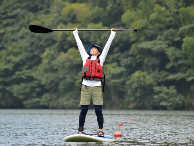 期間限定でSUPも楽しめます。_Go Nature