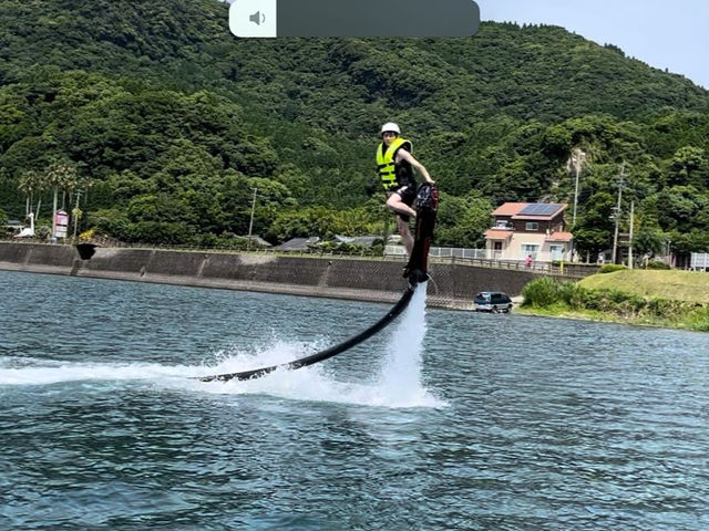 ホバーボード体験_池田湖マリーナWARNA
