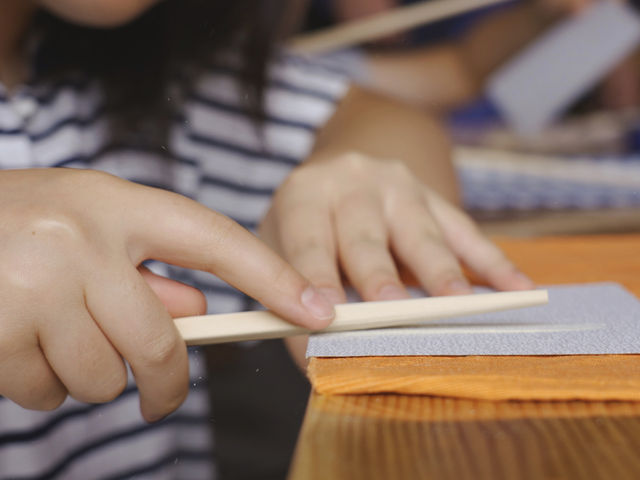 お子様でも簡単♪_森永材木店