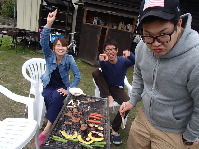 BBQ設備も併設しているので、半日ラフティング+BBQでまるまる1日有意義に過ごせます。_トムソーヤ アドベンチャーズ