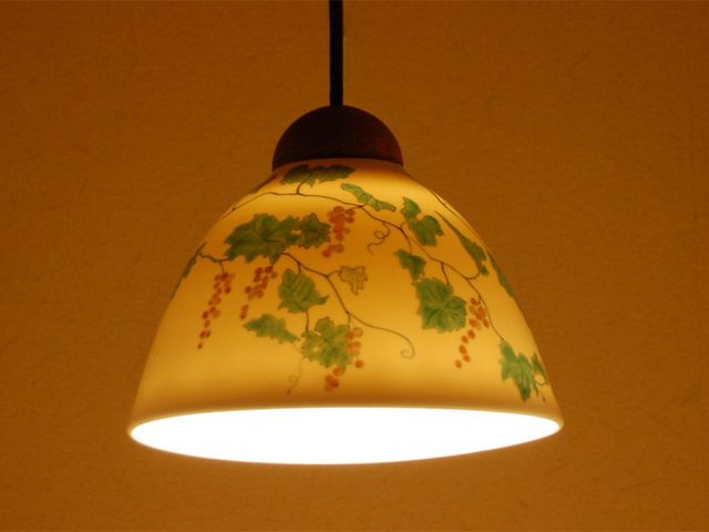 ペンダントライト。
工房の作品です。_陶房のぎ