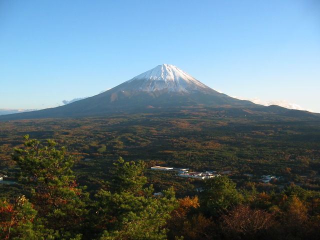 紅葉台・三湖台からの冨士山_ふじざくら企画