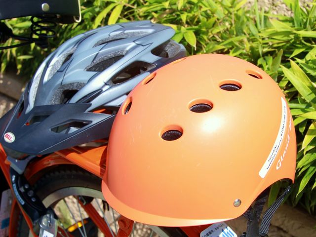 安全のためヘルメットの着用をおすすめします_fujisanbike 河口湖