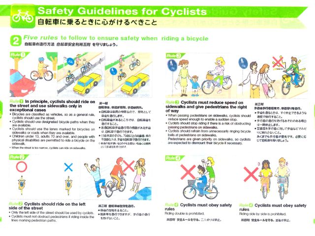 交通安全ガイド_fujisanbike 河口湖