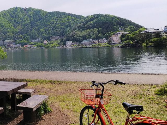 当店ご利用のお客様からの投稿写真です。_fujisanbike 河口湖
