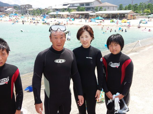 親子で楽しめる!_Dive Resort T-style