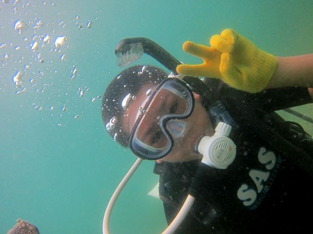 お子様は10歳からOK!_Dive Resort T-style
