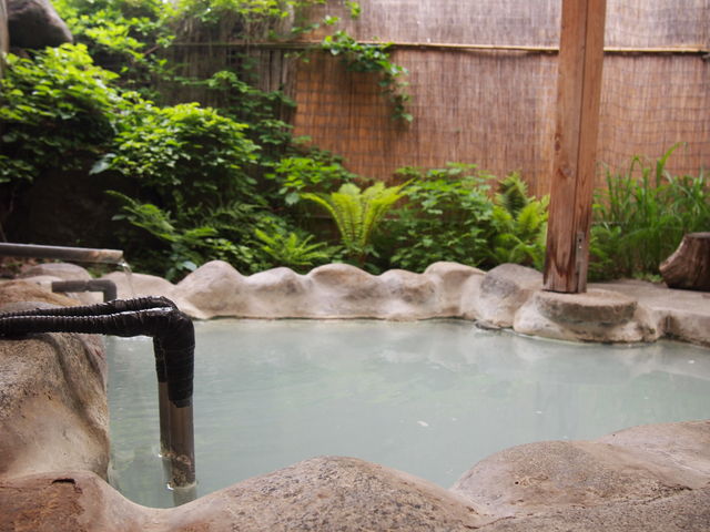 春の貸切露天_なごみ湯 白樺
