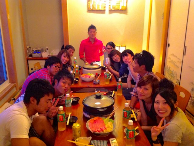 みんなで楽しく鍋パーティ☆_WAKE RESORT HOUSE