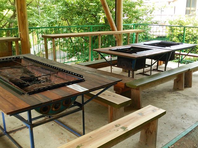 バーベキュー場_箒沢荘