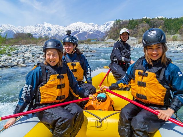 白馬の絶景・爽快ラフティング_白馬ライオンアドベンチャー