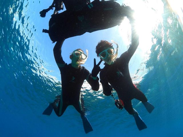 スノーケリングならではの写真をプレゼントします♪_aquastyle