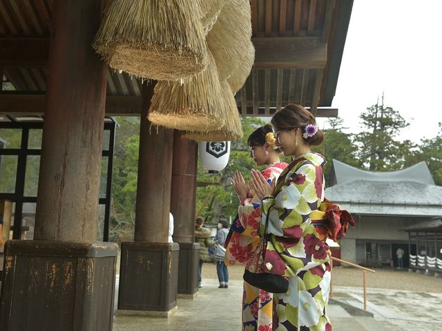 出雲大社レンタルKIMONO「ご縁スタイル」