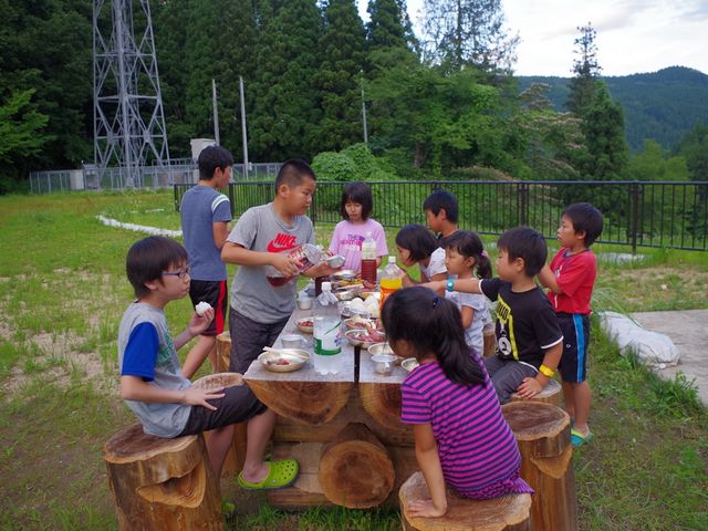 バーベキュー_大江町山里交流館やまさぁーべ