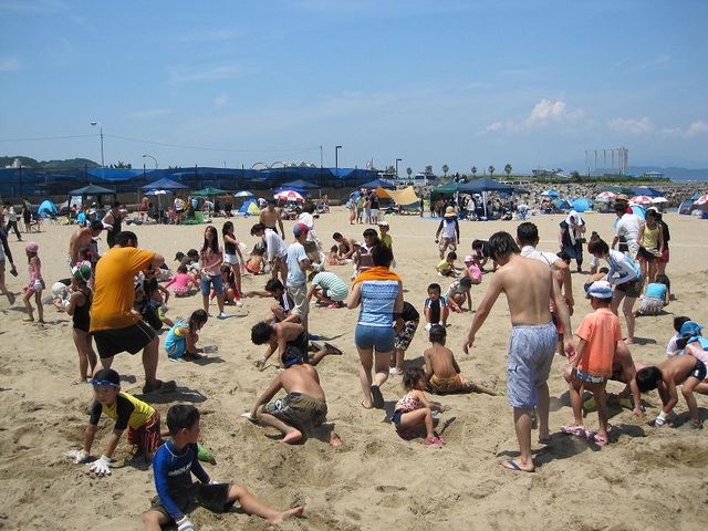 宝探し!いいもの当たりますように!_加太観光協会