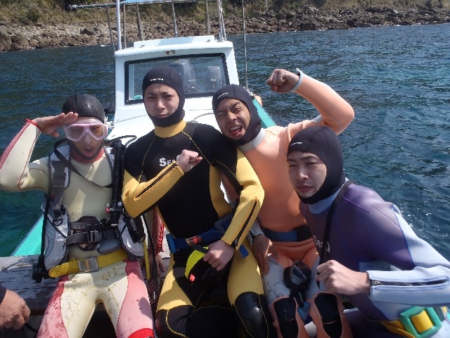 ボートダイビング_宮崎Sea Queenダイブセンター
