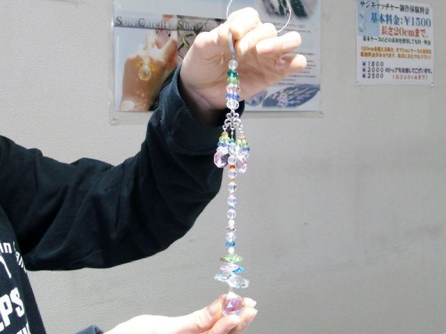 サンキャッチャー制作体験_天然石パワーストーンMitsukey