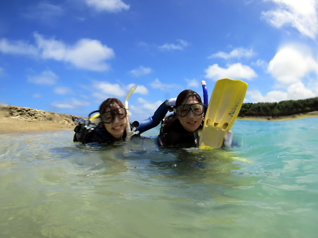 楽しみながらライセンス取得が出来るオードリーダイビングサービス。_Audrey Diving Service