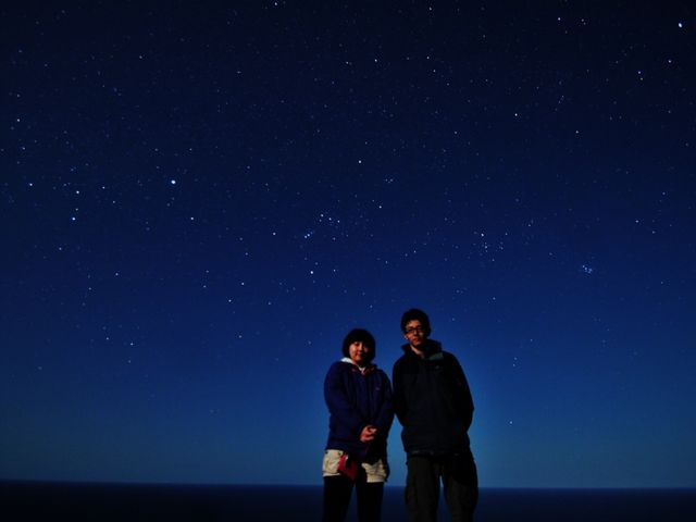 ナイトツアーでは晴れると満天の星空に包み込まれます!
_小笠原自然探検隊ONE