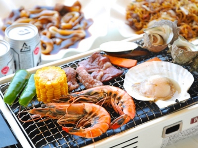 少人数にはコンパクトサイズでご用意。_BBQごんべえ