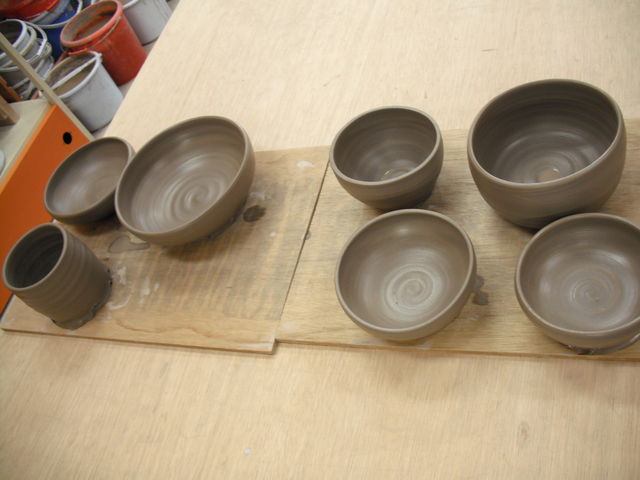 電動ロクロ作品例_クマの陶芸教室(ギフトふじい)