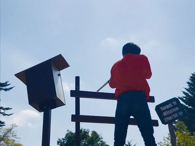 色々なシチュエーションが体験出来ますよ!_ソト遊びの森