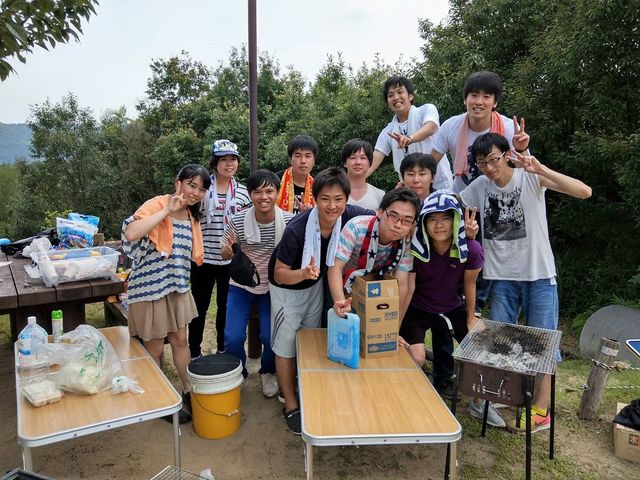 出張バーベキュー満福岡山
