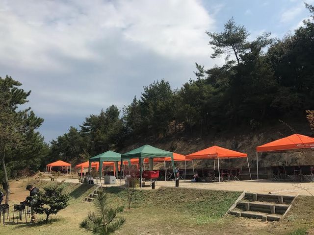 出張バーベキュー満福岡山