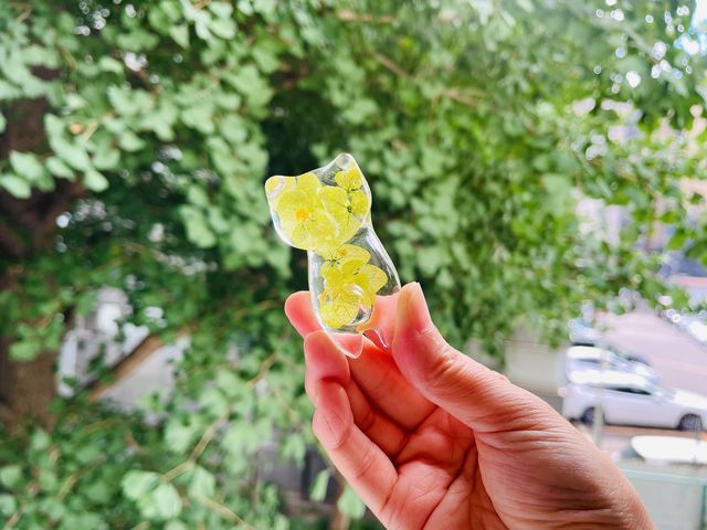 透明感が美しい箸置き。ネコさん型と小鳥さん型がお作りいただけます♪_フランスカルチャーサロン ラベルヴィ