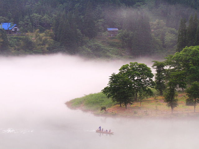霧幻峡の渡し