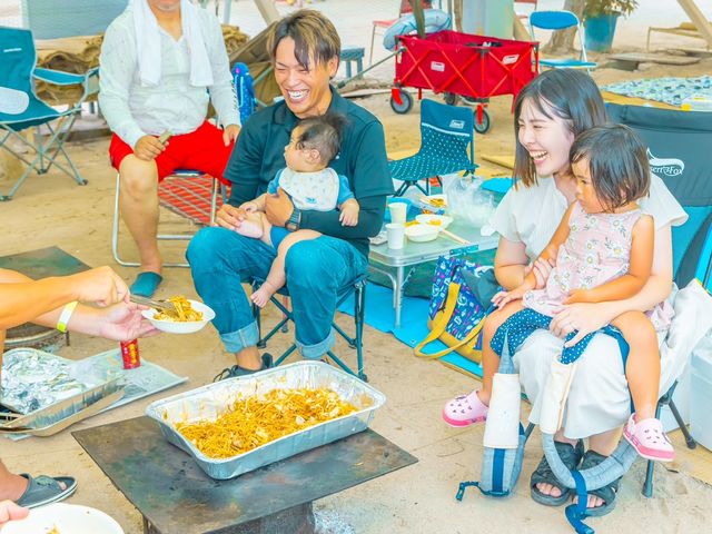 バーベキューもできます。(要電話予約)_遊覧農場 ヤマナカ果園