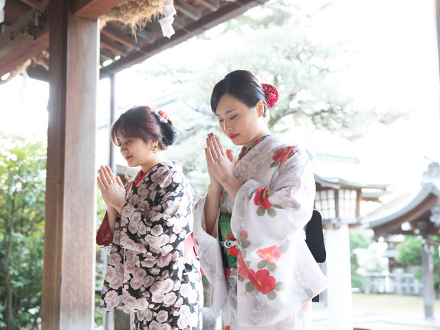 車で5分。松陰神社_Kimono Style Cafe