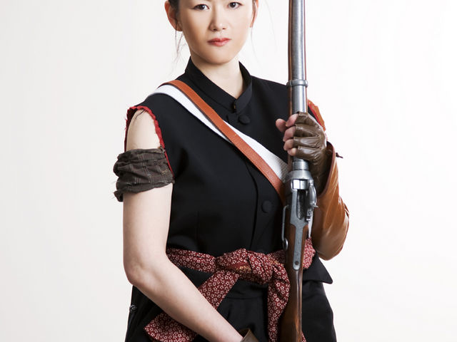 新島八重「八重の桜」戦闘シーン風衣装_小林写真館